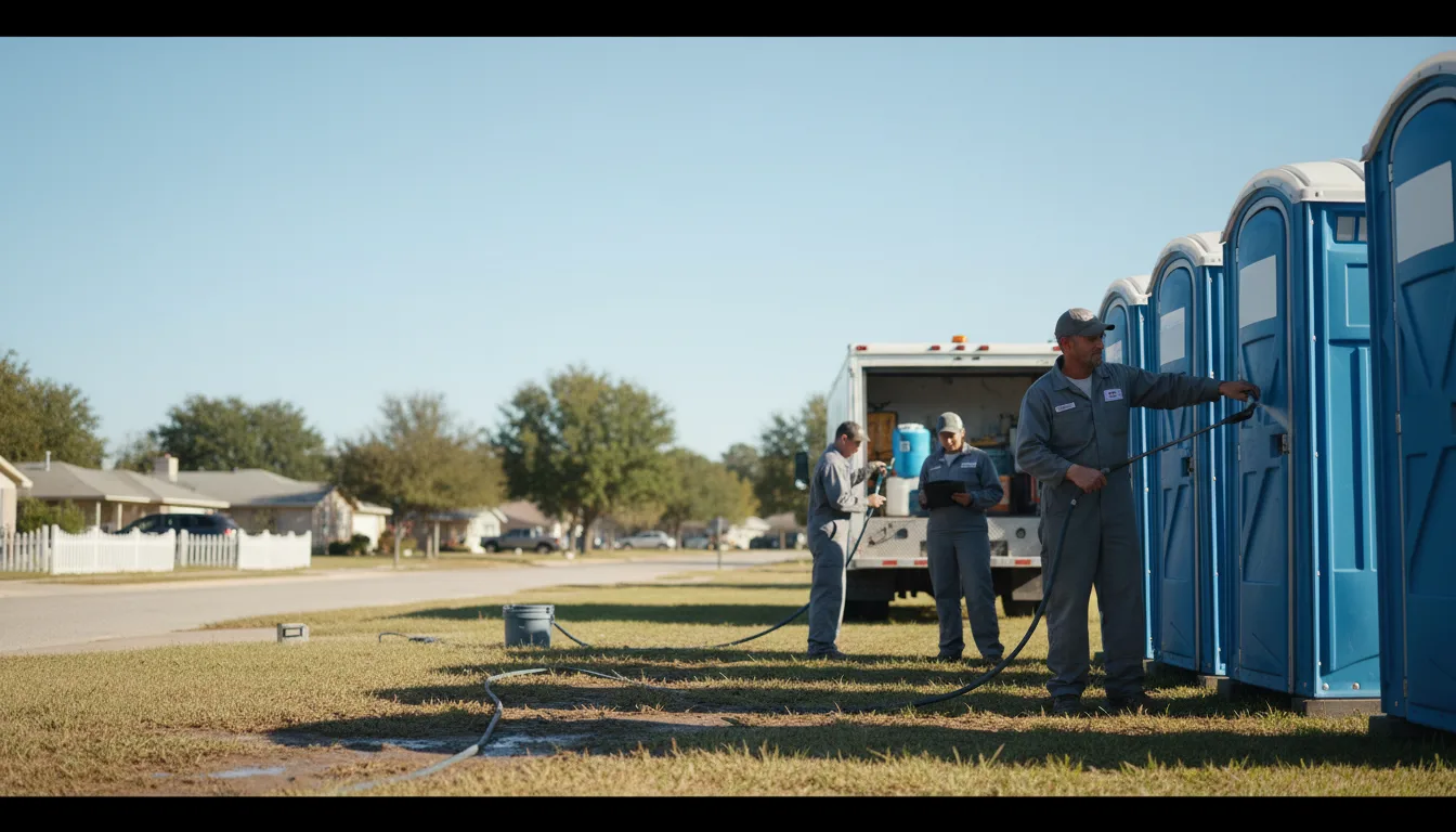 Long-Term Portable Toilet Rental in Pickett, WI near me